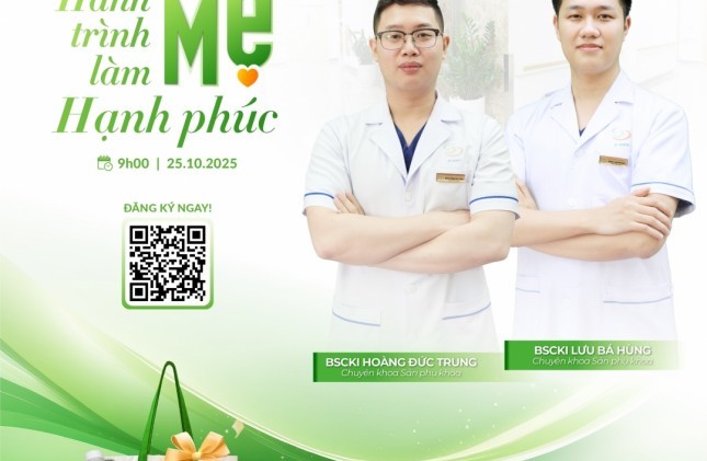 GENTIS đồng hành cùng Bệnh viện Nam học & Hiếm muộn Hà Nội tổ chức Lớp học tiền sản tháng 10