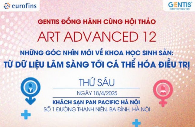 GENTIS accompanies the ART ADVANCED 12 Conference: “New perspectives on reproductive science: from clinical data to personalized treatment”