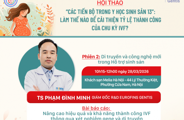 Eurofins GENTIS will present at the workshop “Advances in Reproductive Medicine 13”