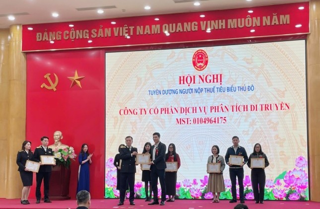 GENTIS được Cục Thuế Thành phố Hà Nội tuyên dương doanh nghiệp nộp thuế tiêu biểu Thủ đô năm 2023