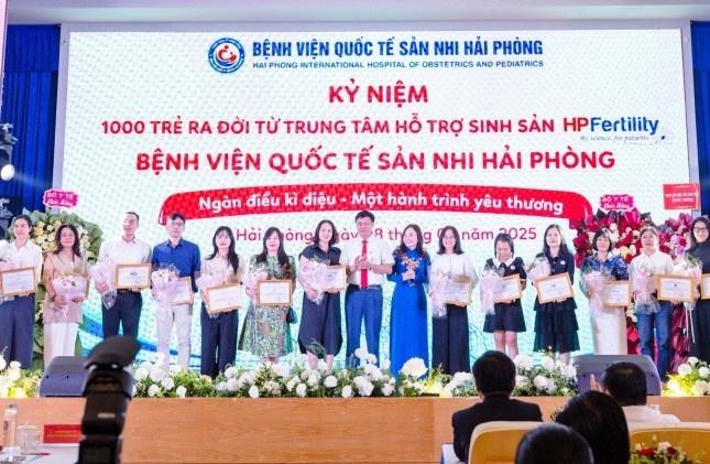 GENTIS đồng hành cùng BV Quốc tế Sản Nhi Hải Phòng trong Lễ kỷ niệm 