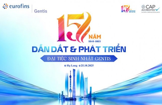 GENTIS bùng nổ chuỗi hoạt động chào mừng kỷ niệm 15 năm thành lập