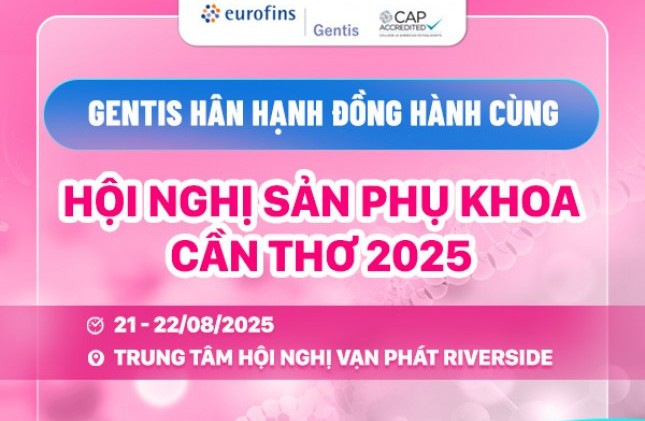 GENTIS hân hạnh đồng hành cùng Hội nghị Sản Phụ khoa Cần Thơ 2025