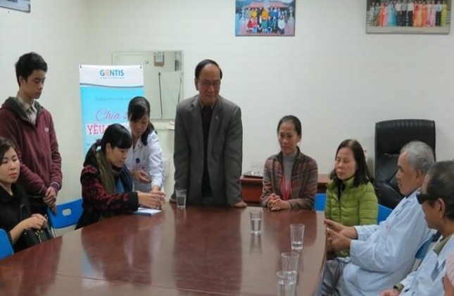 Hành trình chia sẻ yêu thương của GENTIS va các bệnh nhân đang điều trị tại viện huyết học và truyền máu TW