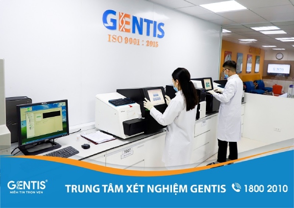 Hình ảnh bên trong trung tâm xét nghiệm GENTIS