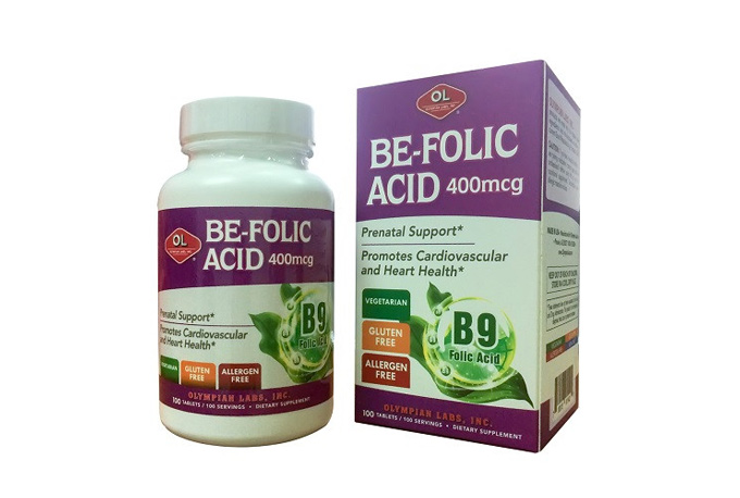 Vi&ecirc;n uống Be folic acid