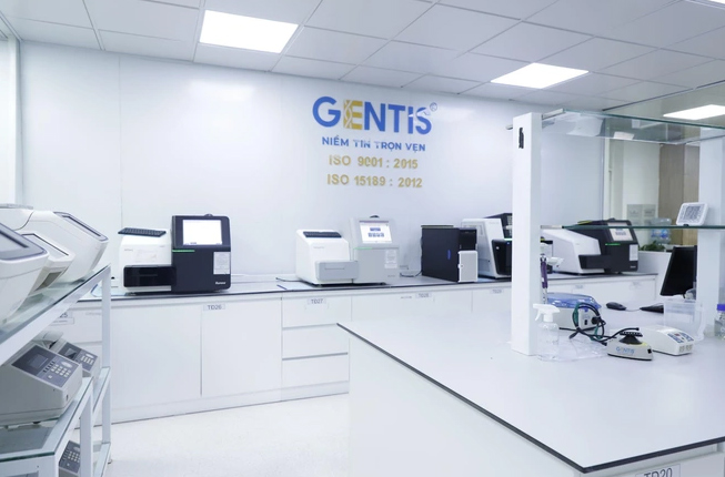 Trung t&acirc;m x&eacute;t nghiệm Quốc tế GENTIS